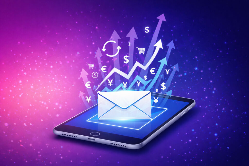 Campanhas de e-mail marketing focadas em conversão e vendas